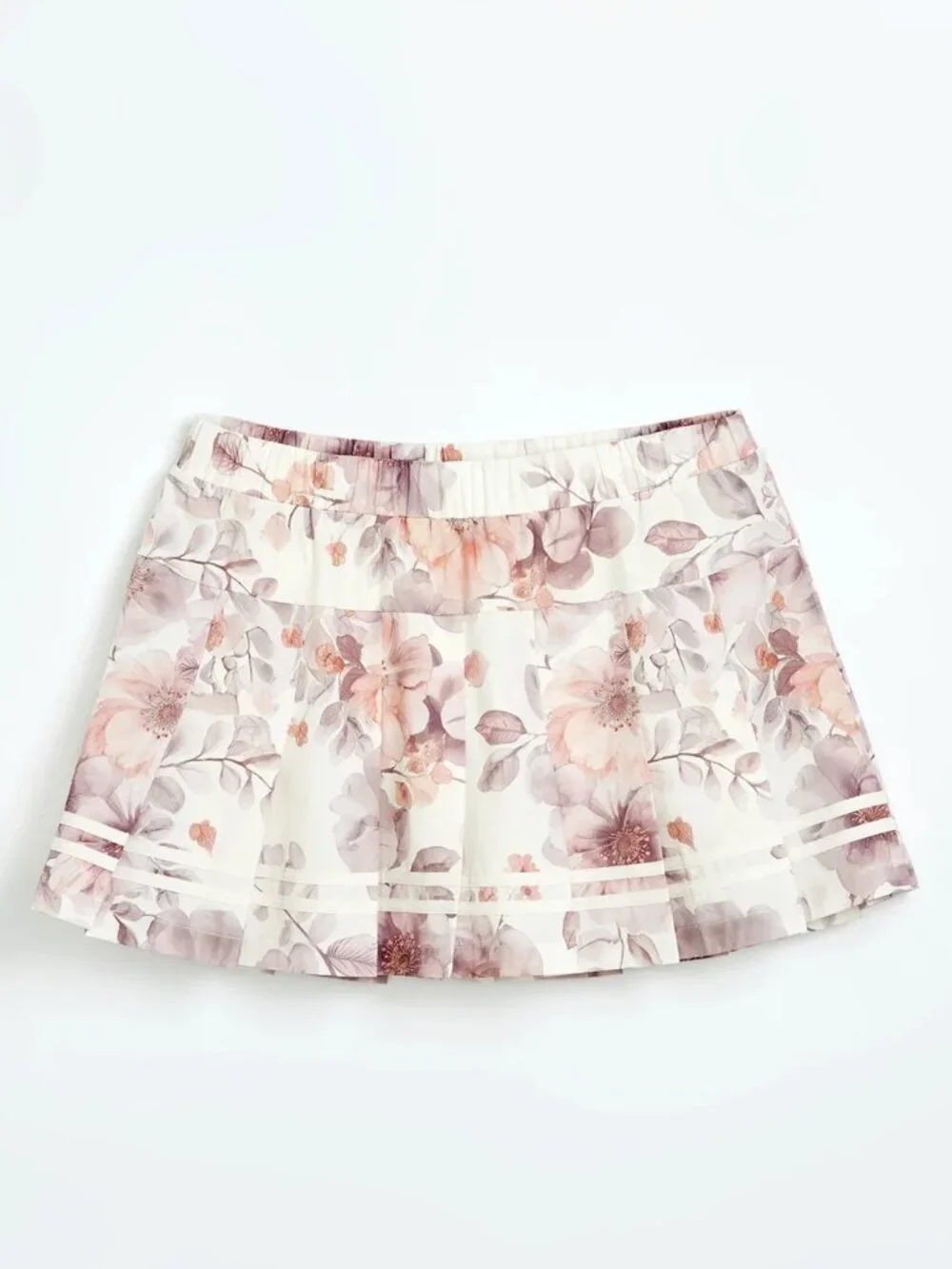 Mondetta Sunset Floral Matching Set XS NWT Half Zip & Tennis Golf Skort